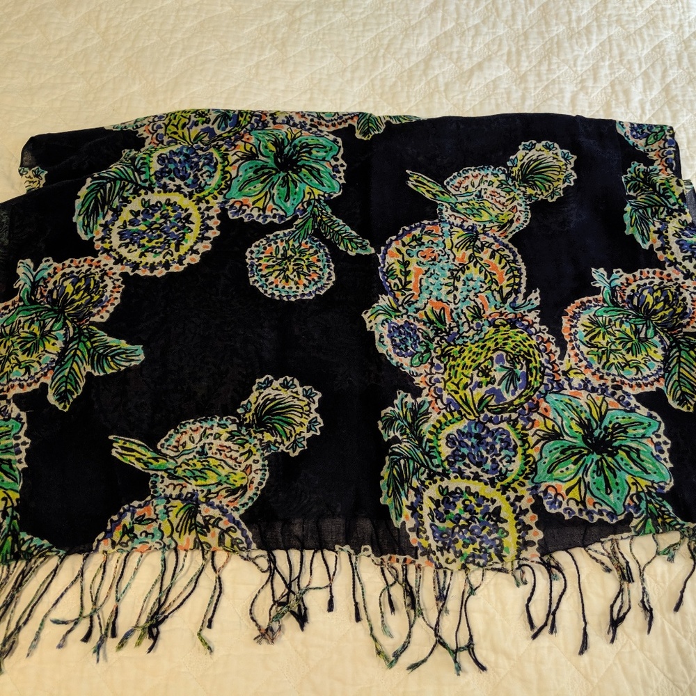 Lilly Pulitzer Silk Printed Scarf